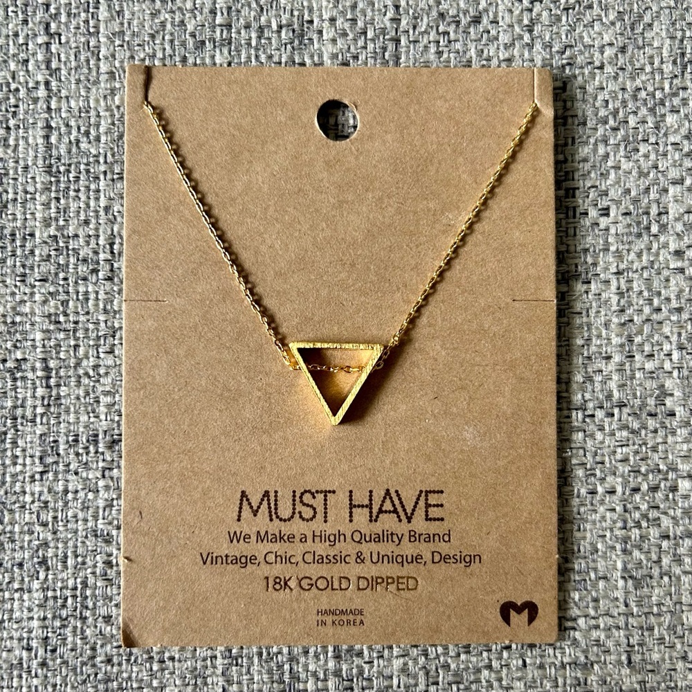 18K Gold Dipped Necklace